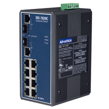EKI-7629C  8+2G Combo端口非网管型工业以太网交换机